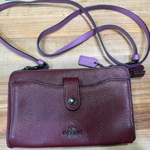 Coach crossbody bag.